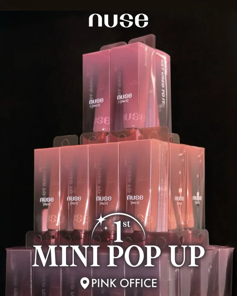 rom&nd × nuse ミニポップアップ ポップアップストア