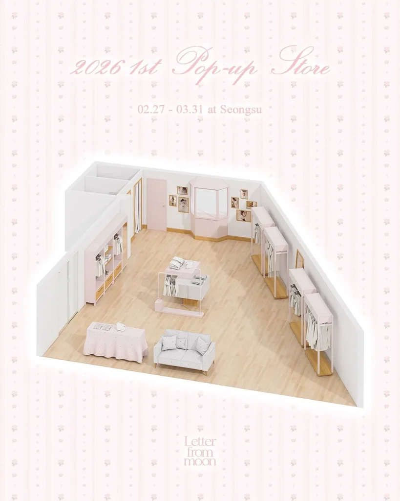 レターフロムムーン ポップアップ ポップアップストア