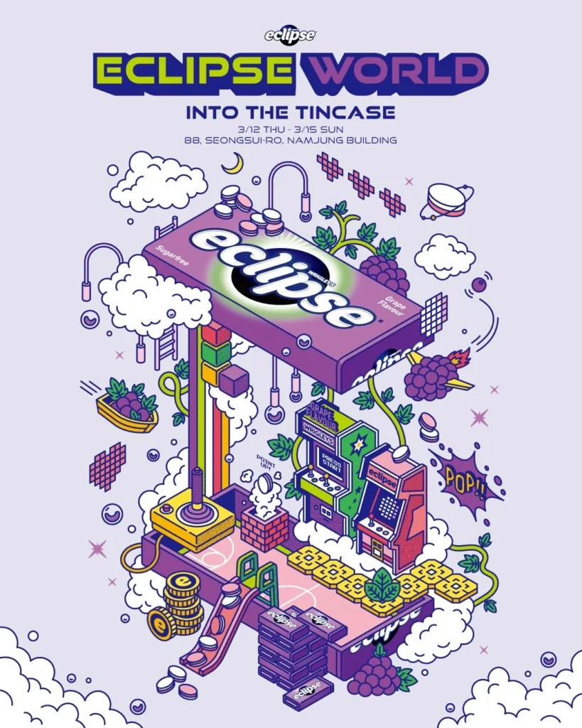 Eclipse（イクリプス）ポップアップ「Eclipse World : Into the tincase」 ポップアップストア