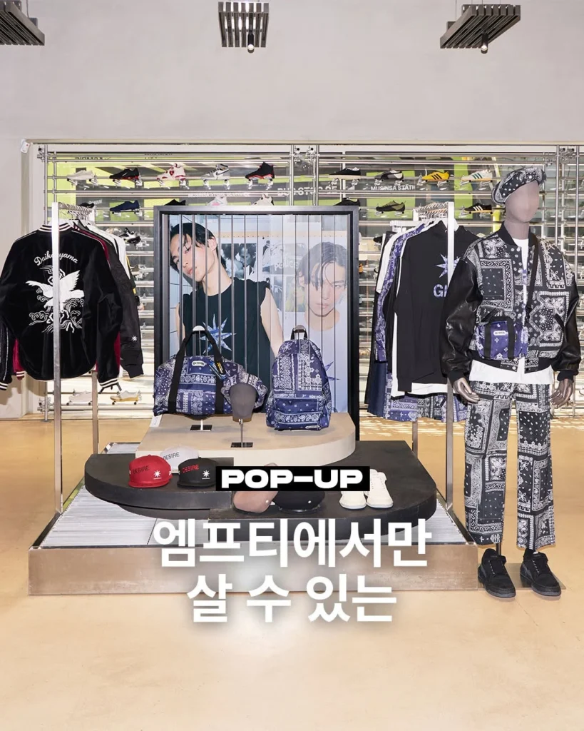 GDC × Miyagi Hidetaka エクスクルーシブコラボコレクションポップアップ at MUSINSA EMPTY 聖水 ポップアップストア