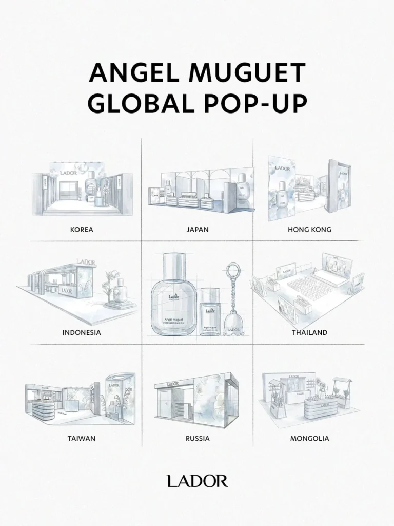 LaDor（ラドル）「Angel Garden」春コンセプトポップアップ in 聖水 ポップアップストア