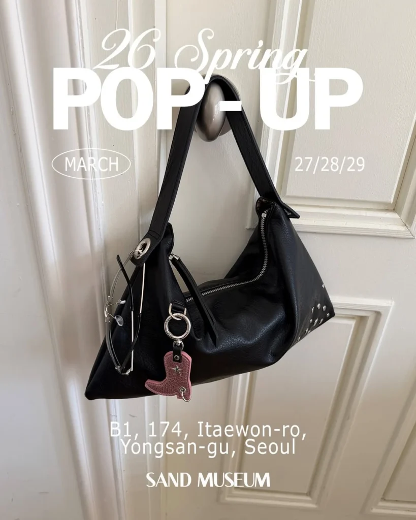 SAND MUSEUM（サンドミュージアム）26 Spring ファッションポップアップ in 梨泰院 ポップアップストア