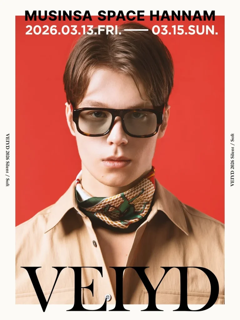 VADE（ベイド）26SS「SILENT AND SOFT」展示型ポップアップ at MUSINSA SPACE 漢南 ポップアップストア