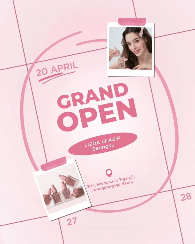 リズダ（LIZDA）パーソナルリップ体験 ポップアップ at 聖水 ポップアップストア