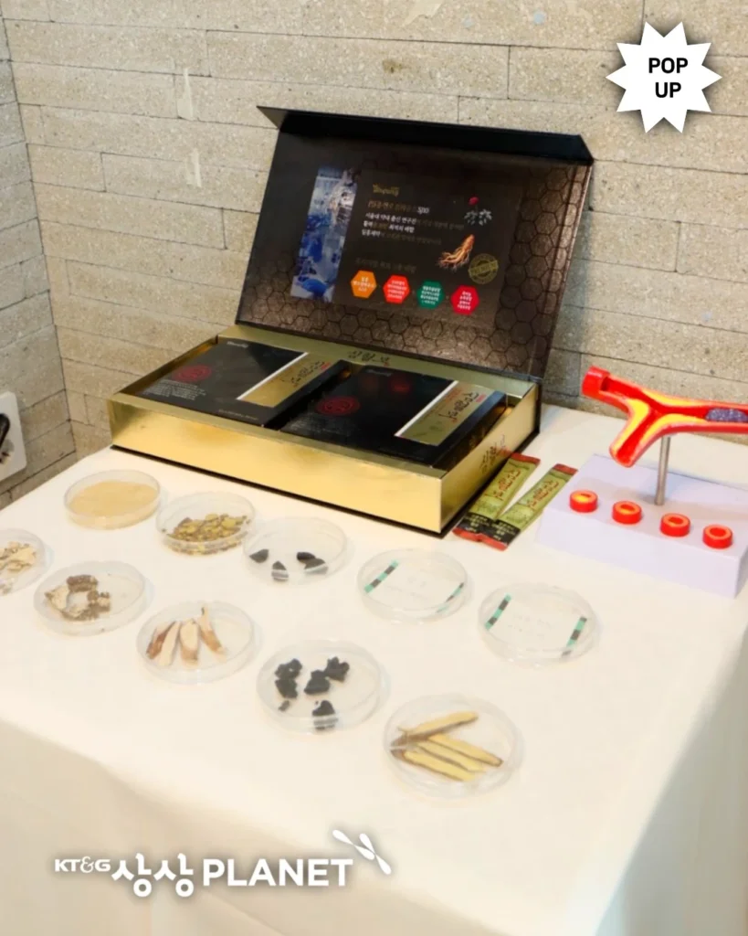 PRIEFプリプ韓国薬剤師設計心血管サプリシムヒョルボ聖水体験ポップアップ三七参エキス