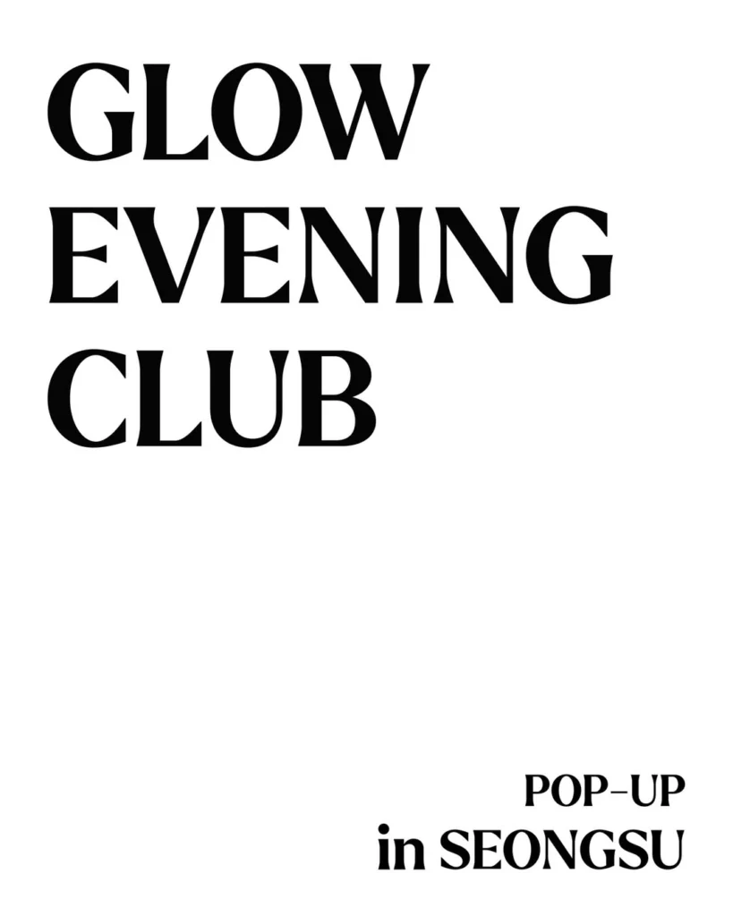 GLOW EVENING CLUB グローイブニングクラブ 2nd ポップアップストア ポップアップストア