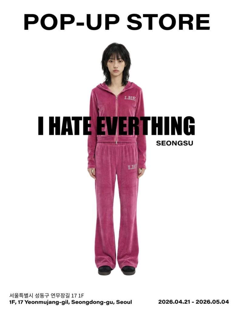 I HATE EVERYTHING（アイ ヘイト エブリシング）ポップアップストア 聖水 ポップアップストア