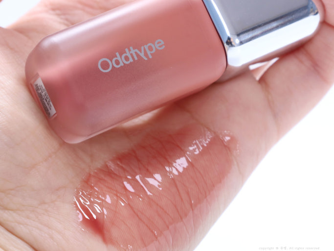 ODDTYPE（オドタイプ）アンシーン バルーン ティント ピンク系カラーを手の甲にスウォッチ ムシンサビューティー人気韓国コスメ