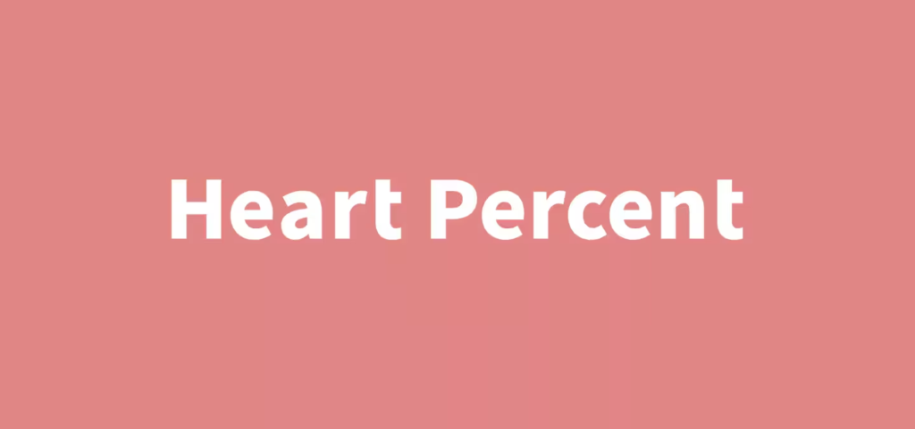 Heart Percent(ハートパーセント)ロゴ