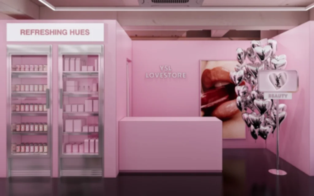 イヴ・サンローラン ビューティー ラブストア コレクション ポップアップ ポップアップストア
