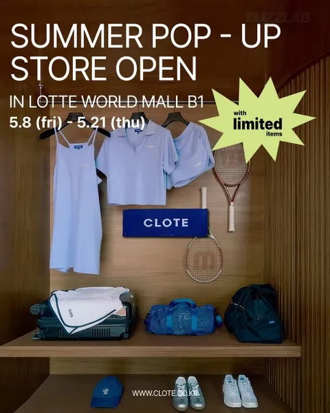 CLOTE クロート ポップアップ ロッテワールドモール蚕室店 ポップアップストア
