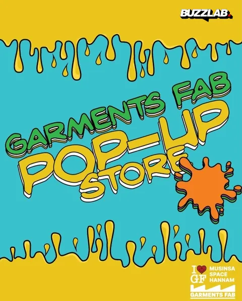 garmentsfab（ガーメンツファブ）初の単独ポップアップ 龍山 ポップアップストア