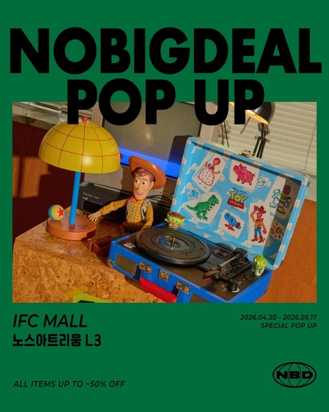 NO BIG DEAL（ノービッグディール）ポップアップ 汝矣島 IFC モール ポップアップストア