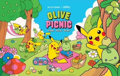 OLIVE YOUNG × ポケモン コンセプトストア ピクニックイベント 聖水 ポップアップストア